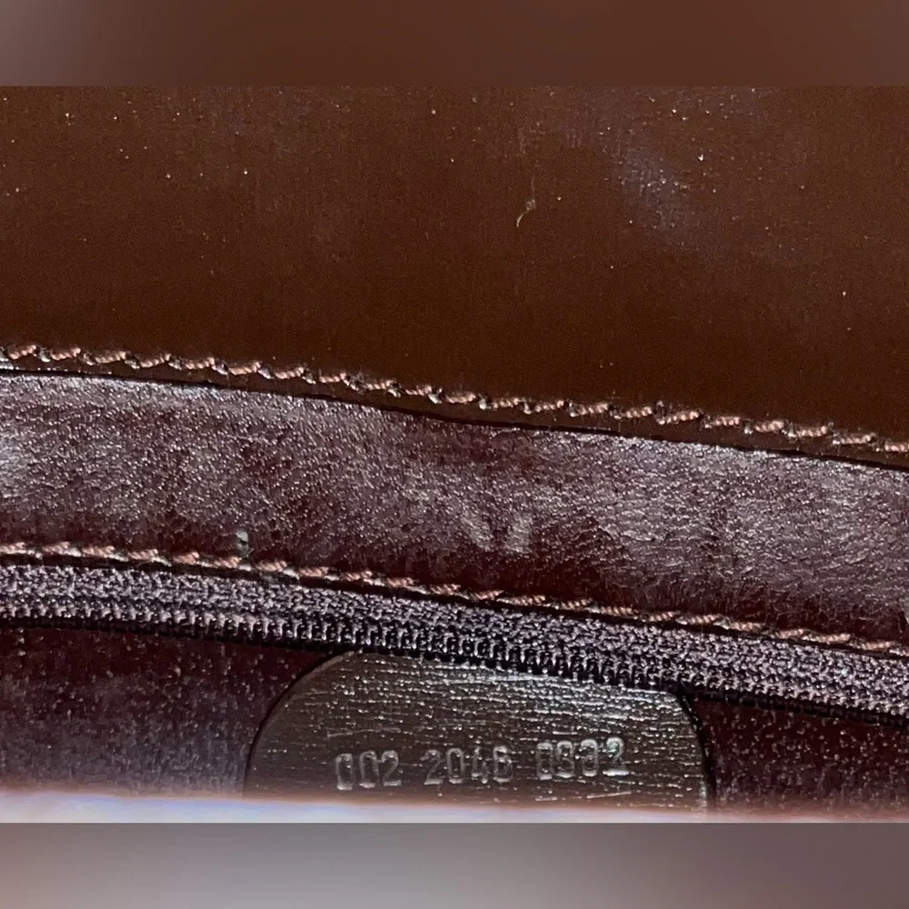 Gucci Tom Ford Leather Chocolate Brown Tote Shoulder Bag - Picture 9 of 15